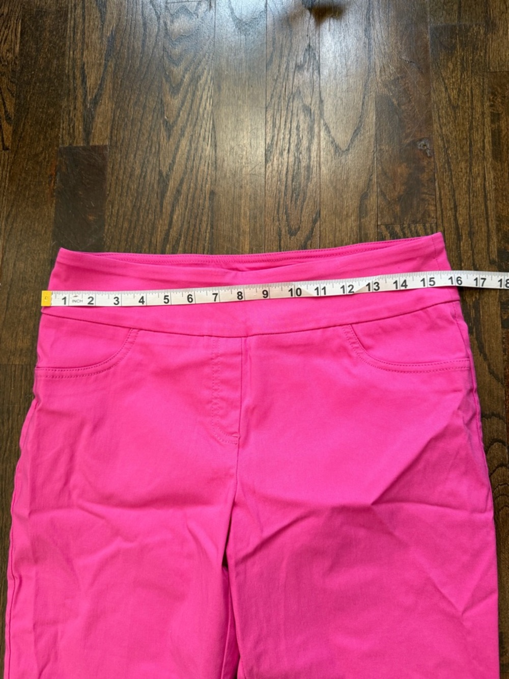 Ruby Rd. Hot Pink Pull-On Capri Pants - Picture 11 of 11